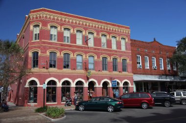 Fernandina Beach, Nassau County, Florida, Amerika Birleşik Devletleri, Amelia Island üzerinde bir şehirdir. Florida'nın Atlantik kıyısında en kuzeydeki bir şehirdir.