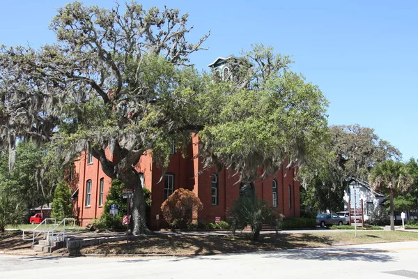 Fernandina Beach Een Plaats City Amerikaanse Staat Florida Valt Bestuurlijk — Stockfoto