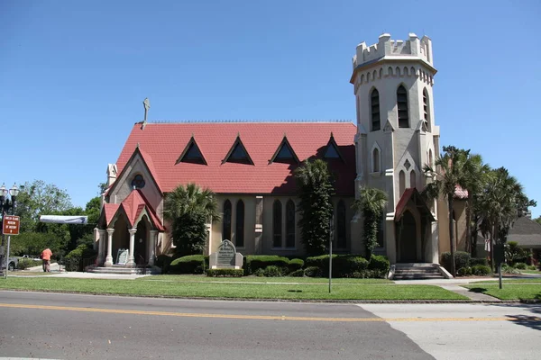 Παραλία Fernandina Είναι Μια Πόλη Στο Nassau County Florida Ηνωμένες — Φωτογραφία Αρχείου