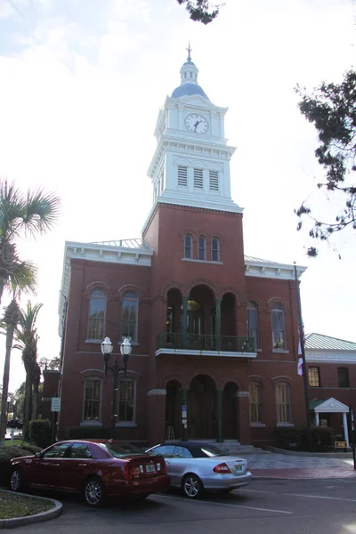 Fernandina Beach Een Plaats City Amerikaanse Staat Florida Valt Bestuurlijk — Stockfoto