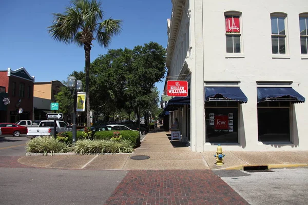 Fernandina Beach Een Plaats City Amerikaanse Staat Florida Valt Bestuurlijk — Stockfoto