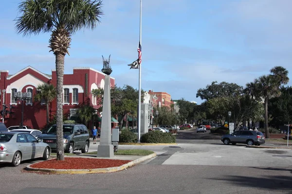 Fernandina Beach Een Plaats City Amerikaanse Staat Florida Valt Bestuurlijk — Stockfoto
