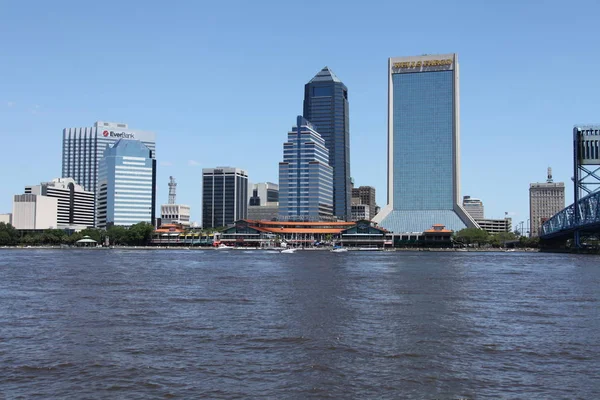 Centrum Miasta Jacksonville Stanie Floryda — Zdjęcie stockowe