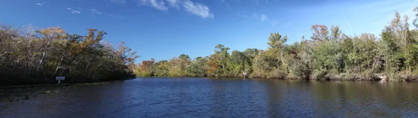 フロリダ州クレイ郡のブラック クリーク川 — ストック写真