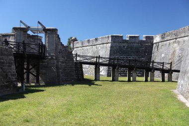 St. Augustine Florida 'daki Castillo de San Marcos Ulusal Anıtı