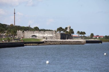 St. Augustine Florida 'daki Castillo de San Marcos Ulusal Anıtı