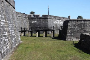 St. Augustine Florida 'daki Castillo de San Marcos Ulusal Anıtı