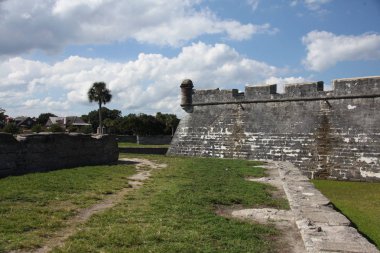 St. Augustine Florida 'daki Castillo de San Marcos Ulusal Anıtı