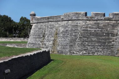 St. Augustine Florida 'daki Castillo de San Marcos Ulusal Anıtı
