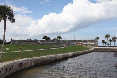 St. Augustine Florida 'daki Castillo de San Marcos Ulusal Anıtı