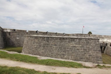 St. Augustine Florida 'daki Castillo de San Marcos Ulusal Anıtı
