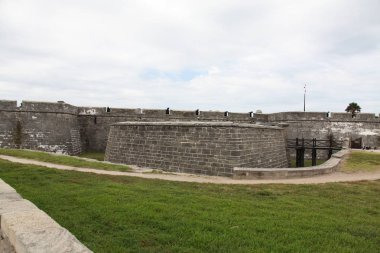 St. Augustine Florida 'daki Castillo de San Marcos Ulusal Anıtı