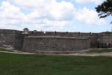 St. Augustine Florida 'daki Castillo de San Marcos Ulusal Anıtı
