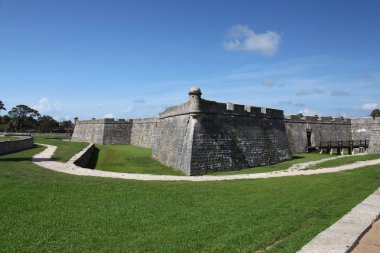 St. Augustine Florida 'daki Castillo de San Marcos Ulusal Anıtı