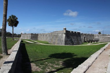 St. Augustine Florida 'daki Castillo de San Marcos Ulusal Anıtı