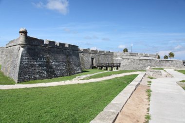 St. Augustine Florida 'daki Castillo de San Marcos Ulusal Anıtı