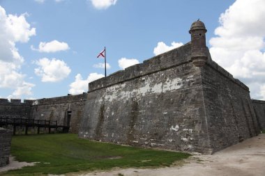 St. Augustine Florida 'daki Castillo de San Marcos Ulusal Anıtı