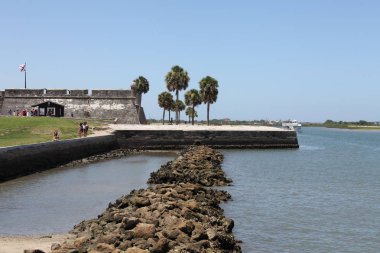 St. Augustine Florida 'daki Castillo de San Marcos Ulusal Anıtı