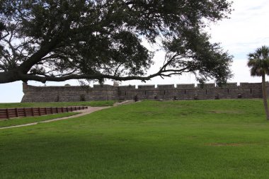 St. Augustine Florida 'daki Castillo de San Marcos Ulusal Anıtı