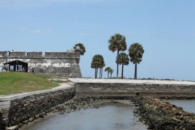 St. Augustine Florida 'daki Castillo de San Marcos Ulusal Anıtı