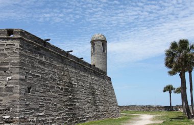 St. Augustine Florida 'daki Castillo de San Marcos Ulusal Anıtı