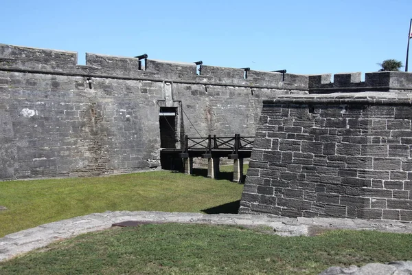 Nationaal Monument Castillo San Marcos Augustine Florida — Stockfoto