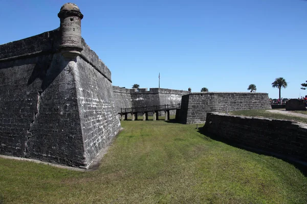 Nationaal Monument Castillo San Marcos Augustine Florida — Stockfoto