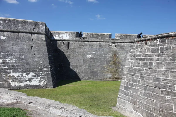Nationaal Monument Castillo San Marcos Augustine Florida — Stockfoto
