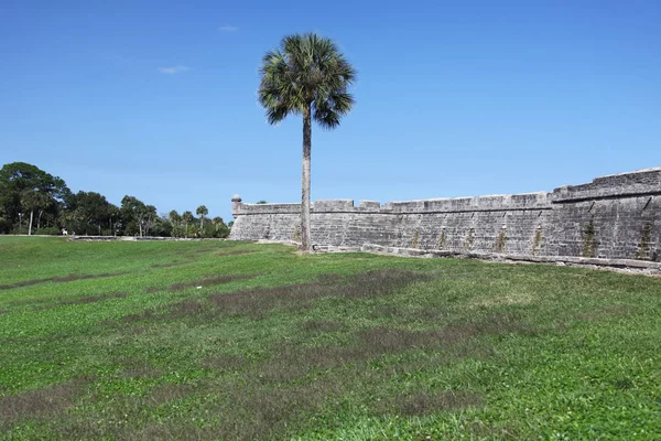 Monumento Nazionale Castillo San Marcos Augustine Florida — Foto Stock