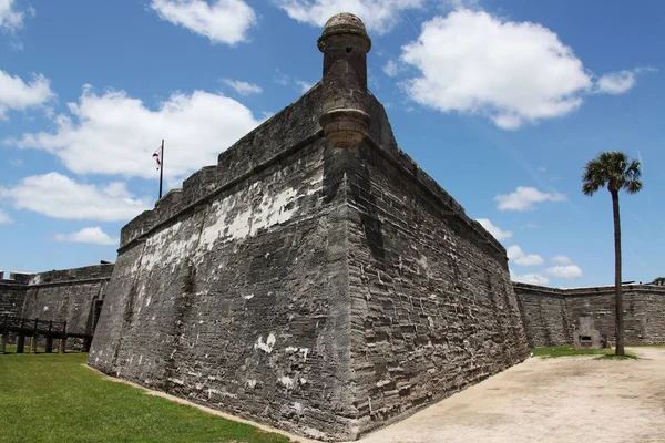 Monumento Nazionale Castillo San Marcos Augustine Florida — Foto Stock