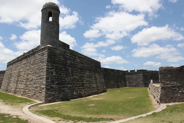 Monumento Nacional Castillo San Marcos San Agustín Florida —  Fotos de Stock