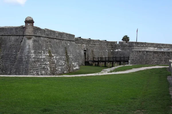 Nationales Denkmal Castillo San Marcos Augustine Florida — Stockfoto