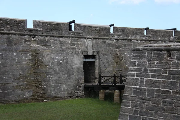 Nationaal Monument Castillo San Marcos Augustine Florida — Stockfoto