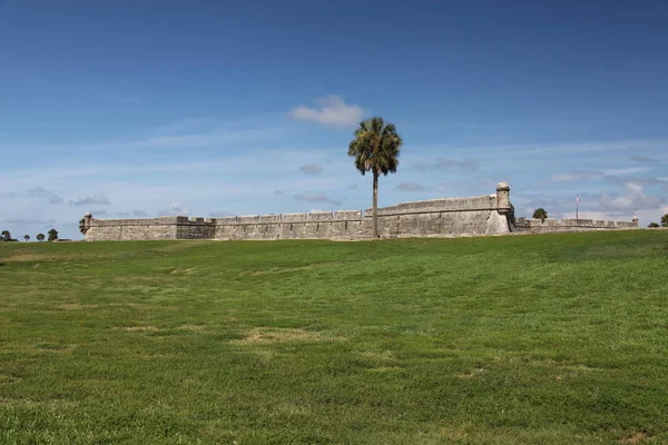 Národní Památka Castillo San Marcos Augustine Florida — Stock fotografie