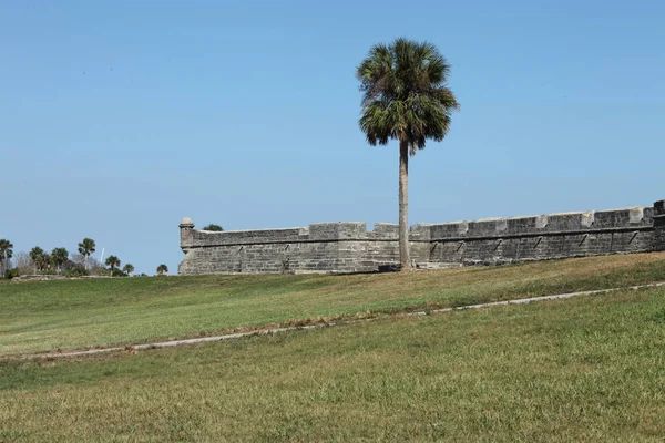 Nationales Denkmal Castillo San Marcos Augustine Florida — Stockfoto