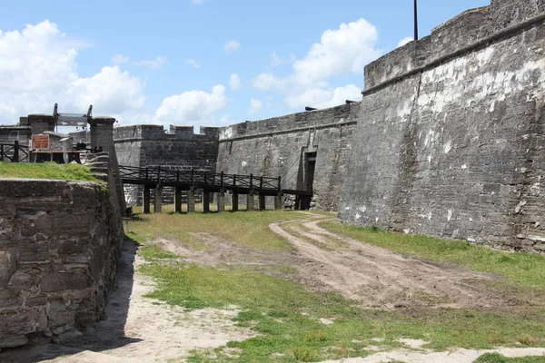 Monumento Nacional Castillo San Marcos San Agustín Florida —  Fotos de Stock