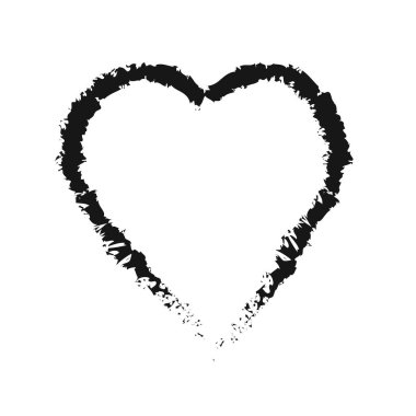 Aşk vektör yaratıcı kalp sembolü