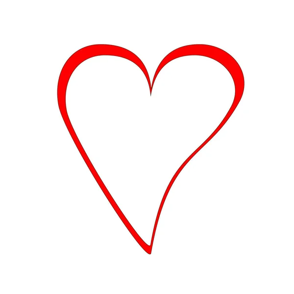 Aşk vektör yaratıcı kalp sembolü