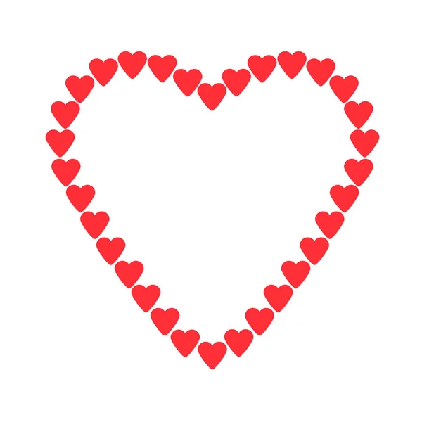Vector Creative Heart Symbol Love — Stock Vector
