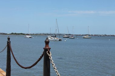 Francis ve mary usina köprü St Augustin Florida ABD