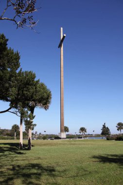 Amerika'nın en eski şehri kurucu St. Augustine markalarıdır büyük çapraz