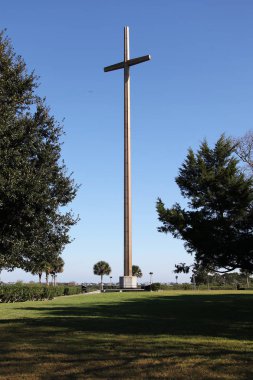 Amerika'nın en eski şehri kurucu St. Augustine markalarıdır büyük çapraz
