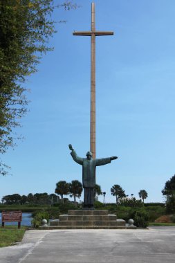 Amerika'nın en eski şehri kurucu St. Augustine markalarıdır büyük çapraz