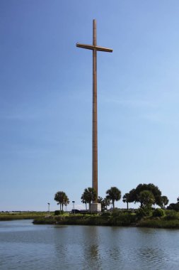 Amerika'nın en eski şehri kurucu St. Augustine markalarıdır büyük çapraz