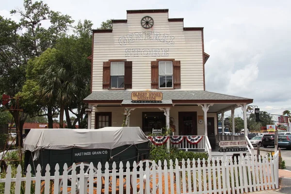 Oudste Winkel Museum Augustine Florida Verenigde Staten — Stockfoto