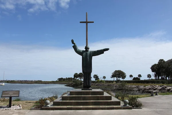 Amerika'nın en eski şehri kurucu St. Augustine markalarıdır büyük çapraz