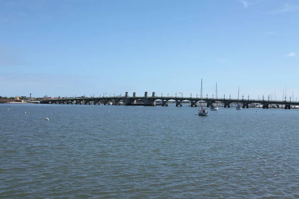 Pont Des Lions Augustine Floride — Photo