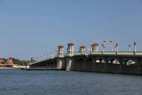 Ponte Dei Leoni Augustine Florida — Foto Stock