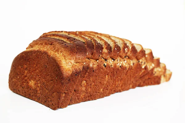 Ein Laib Scheibenbrot — Stockfoto