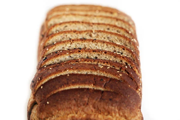 Bochník Plátky Chleba — Stock fotografie